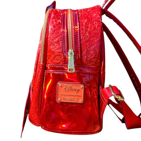 Loungefly Disney The Little Mermaid Sebastian Metallic Mini Backpack main image 5